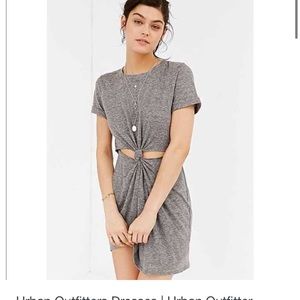 Urban Outfitters Cutout T-shirt dress